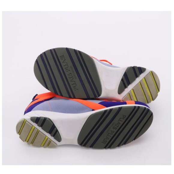 Issey Miyake‎ Pleats Please Nylon Colorblock Sneakers Shoes - Size 24.5/8 - Picture 5 of 5